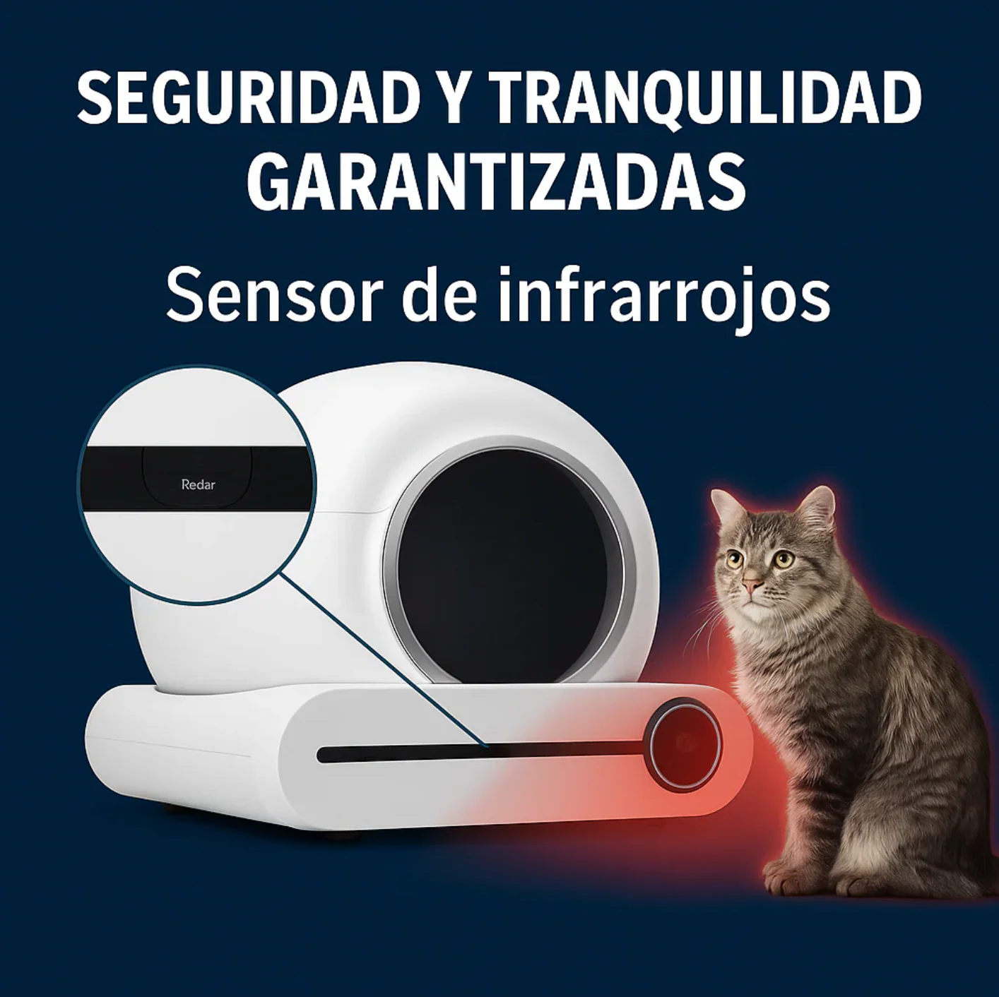 Orvian - El Arenero Inteligente que se Limpia Solo